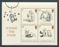 Winnie-the-Pooh Mint Sheet of 4 Great Britain, 2010